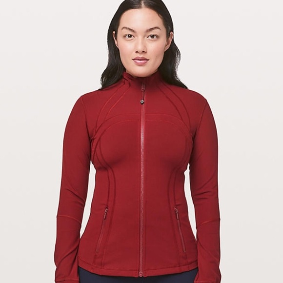 lululemon red define jacket